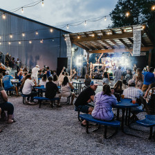 Concert à la Crying Eagle Brewery à Lake Charles, Louisiane